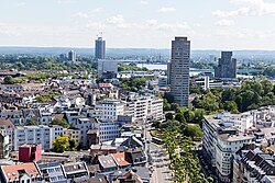 Köln-Neustadt-Nord mit Ebertplatz und Ringturm-4296